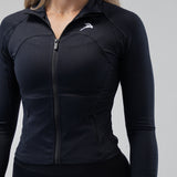 Arctic Aura Zip vest - Black