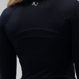 Arctic Aura Zip vest - Black