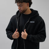ESSENTIAL ZIP HOODIE | BLACK
