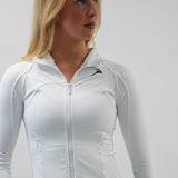 Arctic Aura Zip vest - White