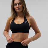 Core Luxe Sports Bra – Black