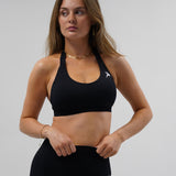 Core Luxe Sports Bra – Black