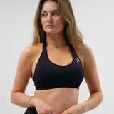 Core Luxe Sports Bra – Black
