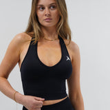 Empower Long Top - Black