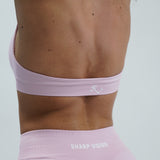 Core Luxe Sports Bra - Pink