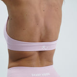 Core Luxe Sports Bra - Pink