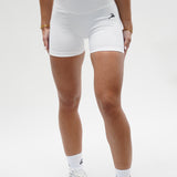 Core Luxe Shorts - White
