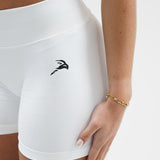Core Luxe Shorts - White