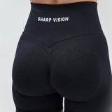Elevate Seamless Shorts – Black