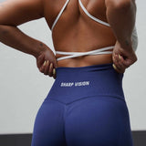Elevate Seamless Leggings – Dark blue