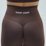 Elevate Naadloze Legging – Brown