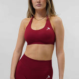 Core Luxe Sports Bra – Bordeaux