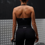 Core Luxe Long Top - Black