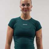 Core Luxe T-Shirt - Emerald Green