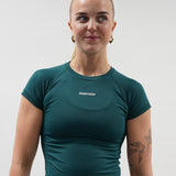 Core Luxe T-Shirt - Emerald Green