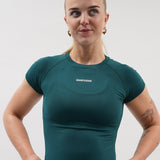 Core Luxe T-Shirt - Emerald Green