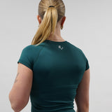 Core Luxe T-Shirt - Emerald Green