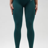 Core Luxe Leggings - Emerald Green