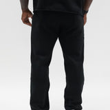 ESSENTIAL STRAIGHT LEG JOGGER - BLACK