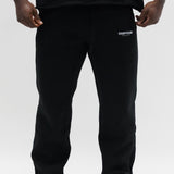 ESSENTIAL STRAIGHT LEG JOGGER - BLACK