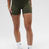 Core Luxe Shorts - Army Green