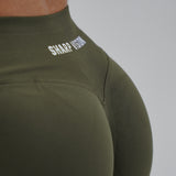 Core Luxe Shorts - Army Green