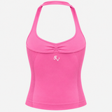 Core Luxe Long Top - Full Pink