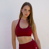 Core Luxe Shorts - Bordeaux