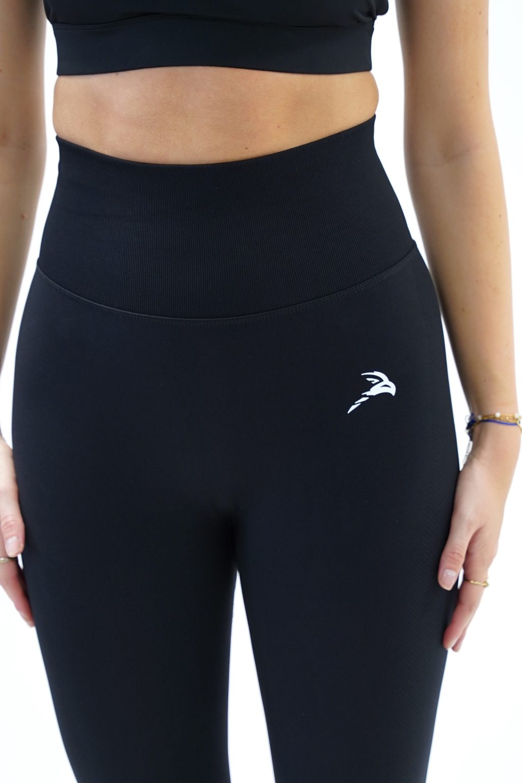 Elevate Seamless Leggings - Black - Image 3