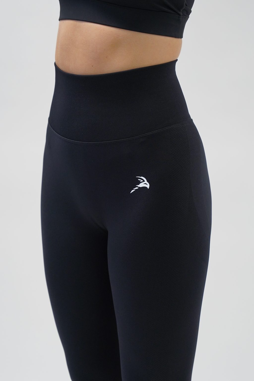 Elevate Seamless Leggings - Black - Image 4