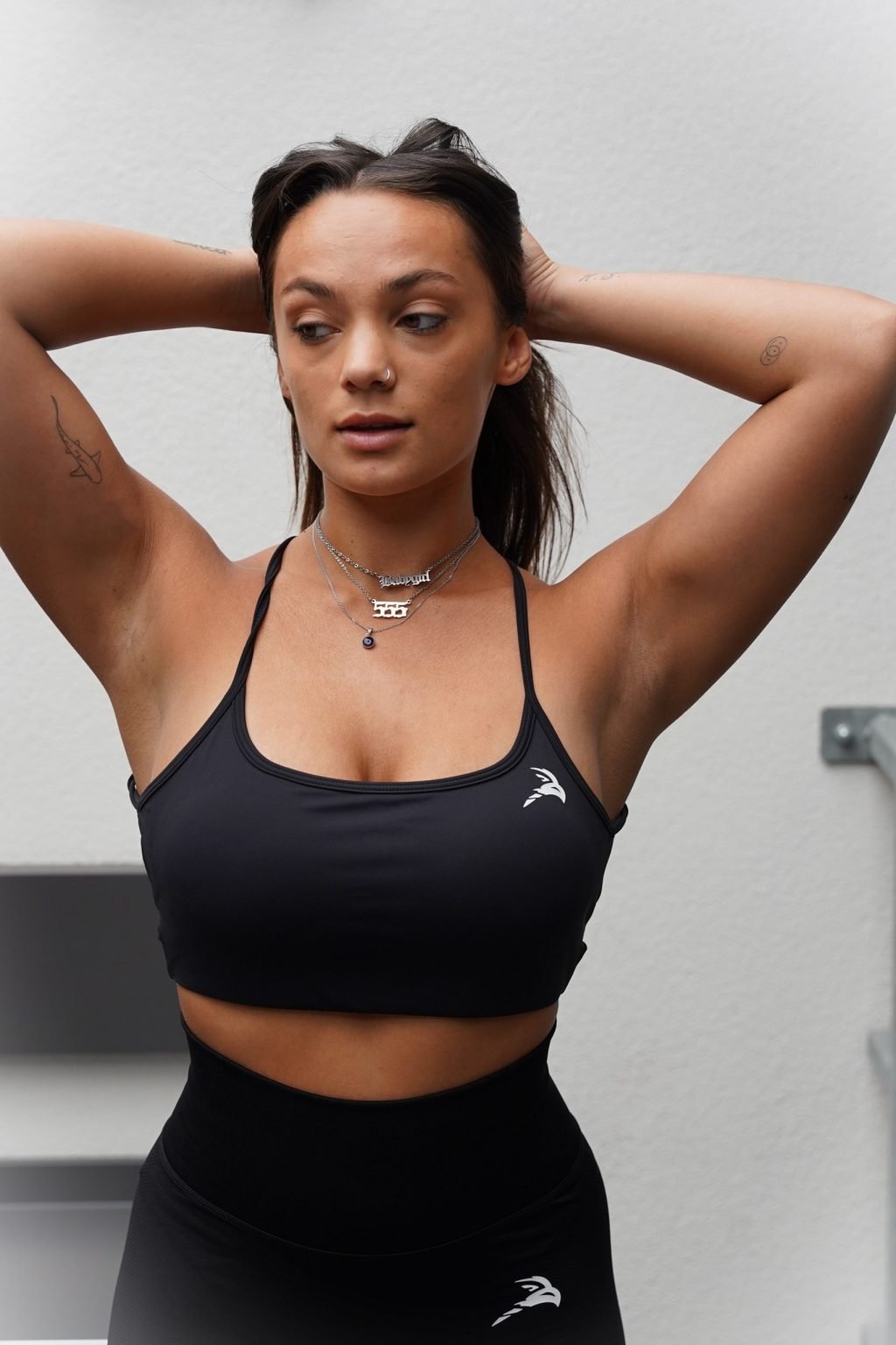 SV Backless Sports Bra - Black