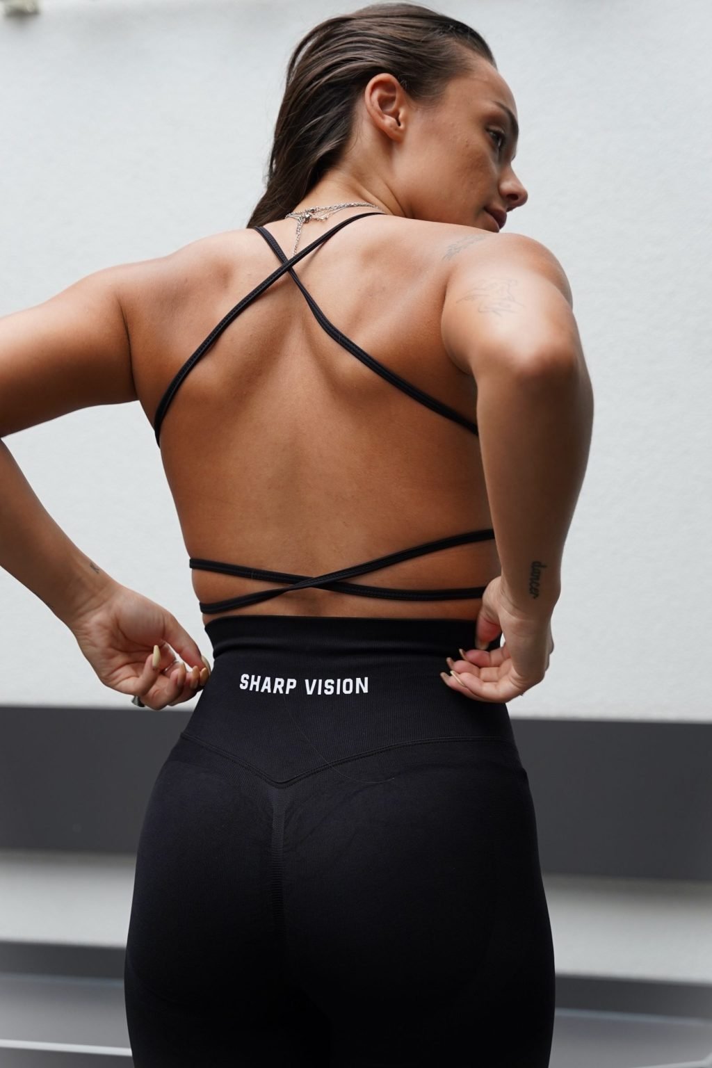 SV Backless Sports Bra - Black - Image 6