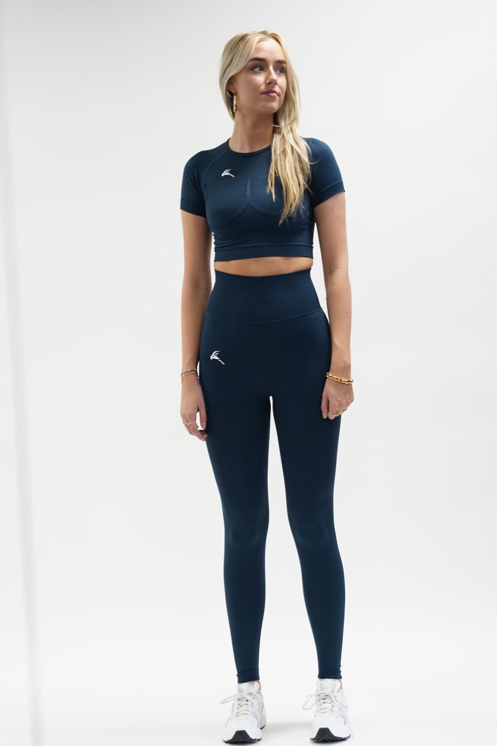 Elevate Seamless Leggings - Teal - Image 3