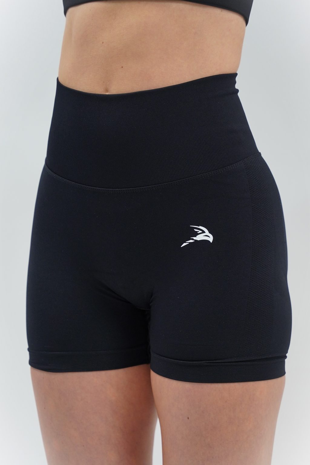 Elevate Seamless Shorts - Black - Image 3