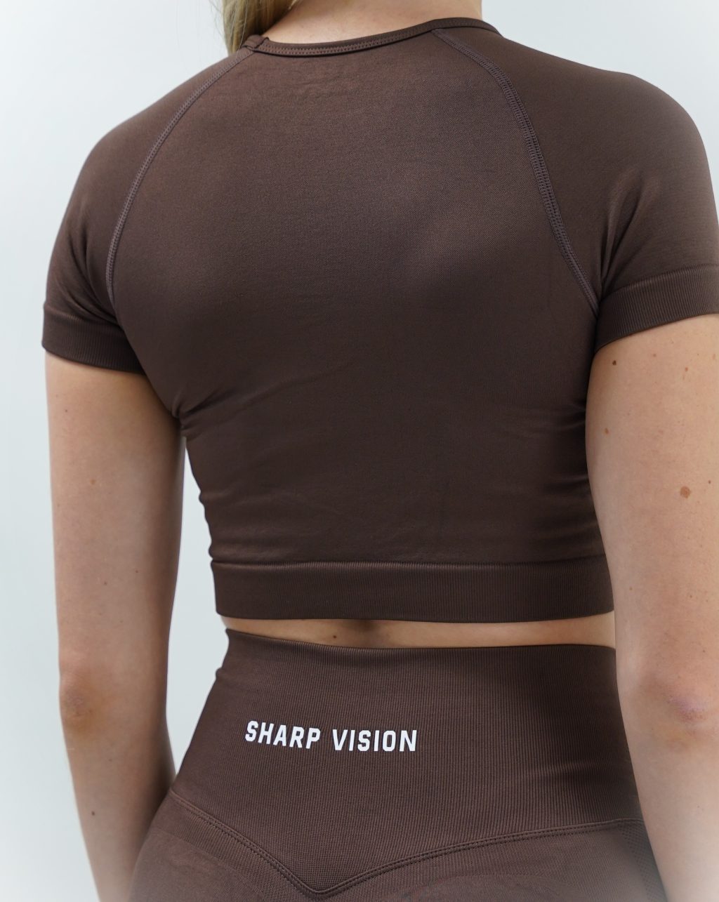 Elevate Croptop - Brown - Image 2