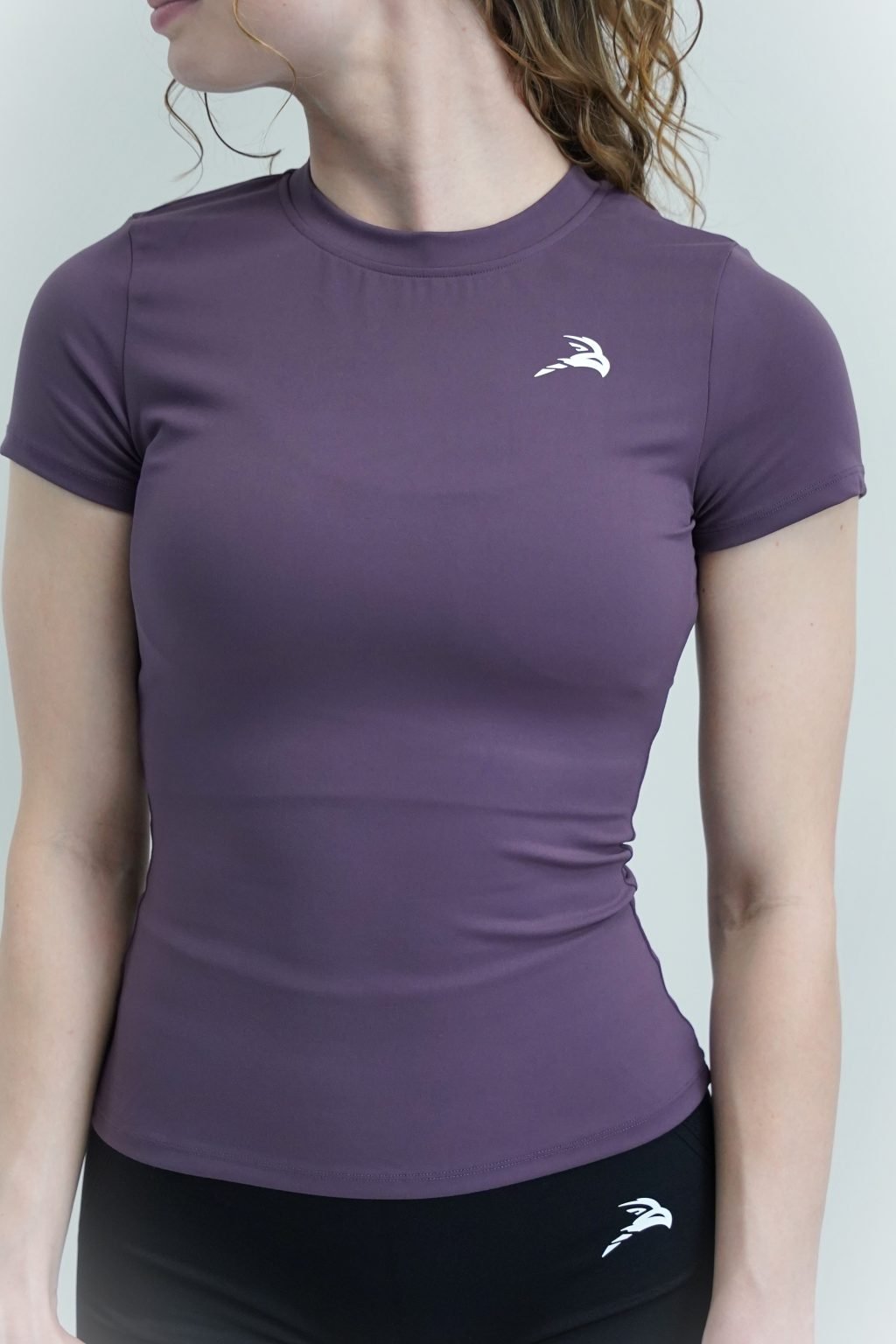 Curve T- Shirt - Purple