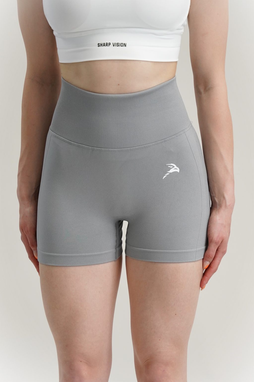 Lift Seamless Shorts - Grey - Image 3