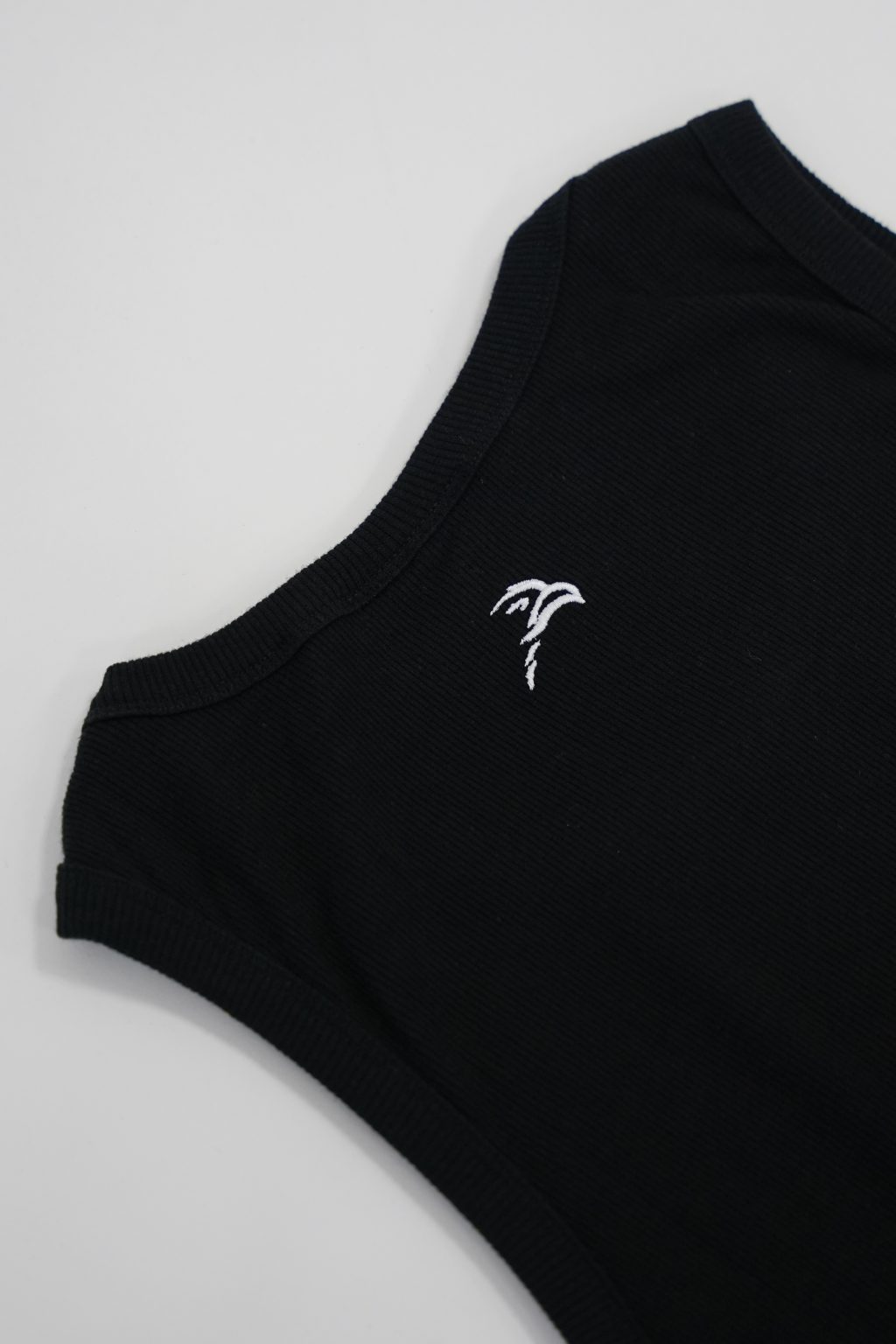 SV Ribbed Tank - Black - Image 6