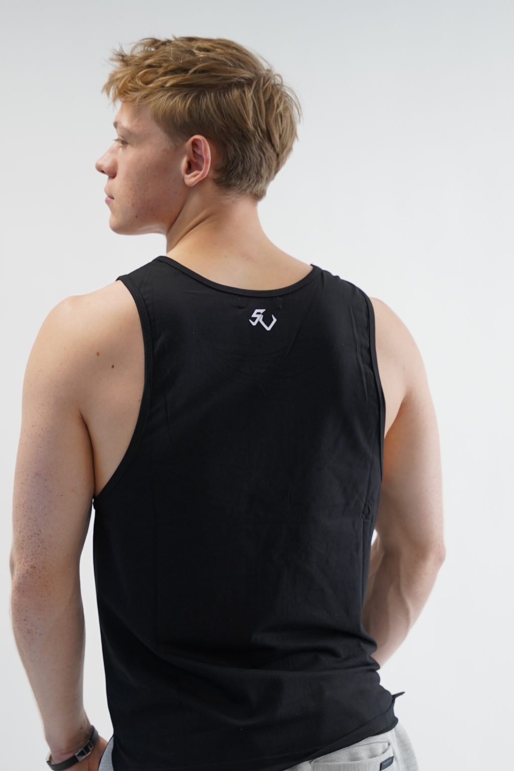 SV Tank Top - Black - Image 2