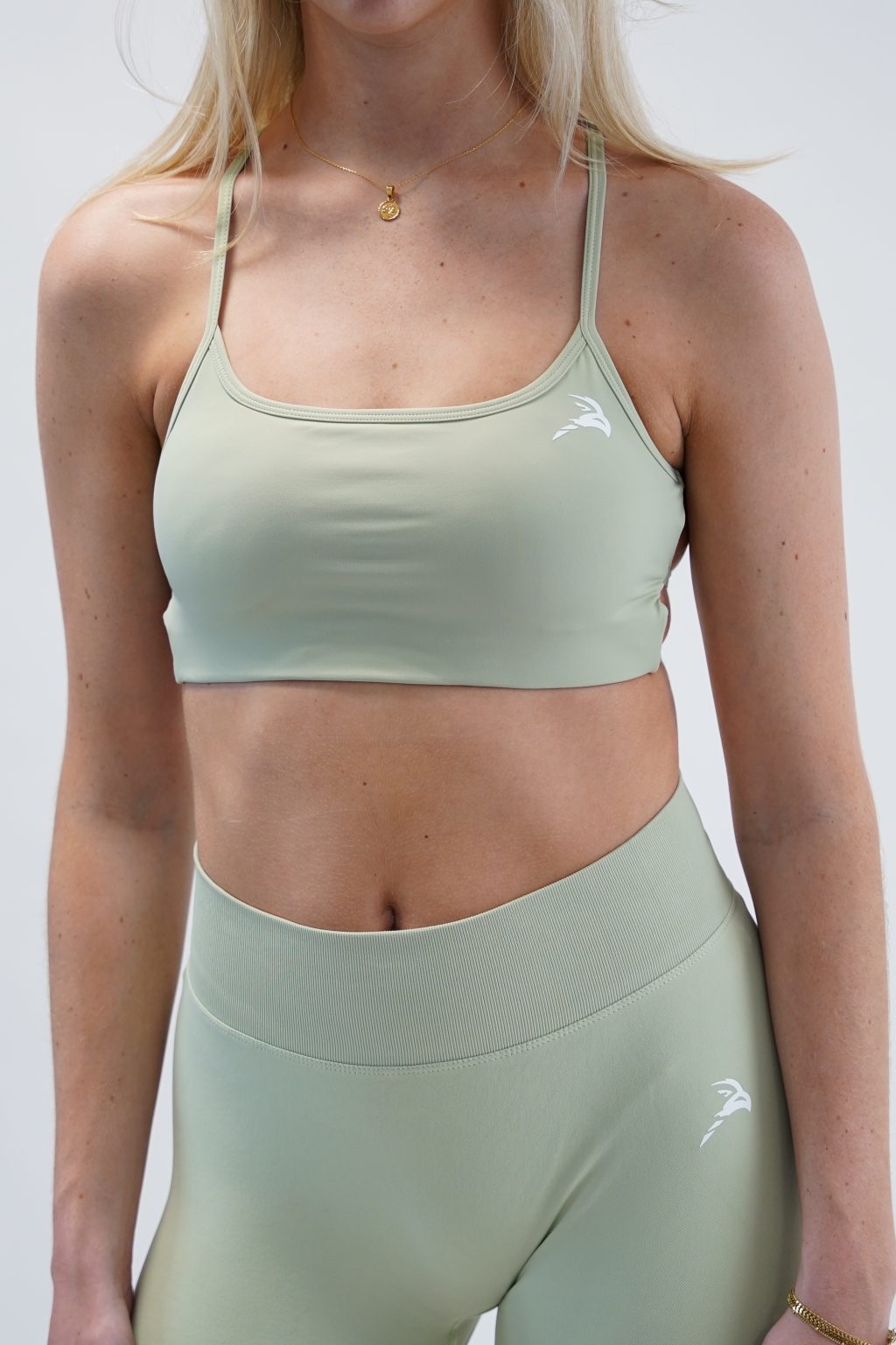 SV Backless Sports Bra - Green mint