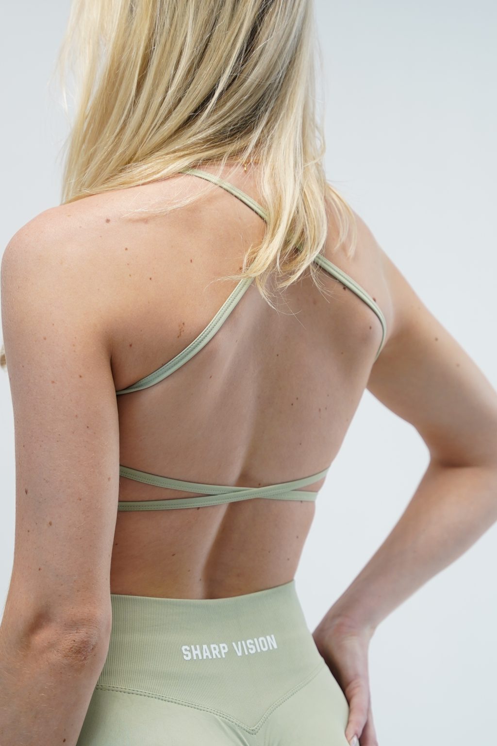 SV Backless Sports Bra - Green mint - Image 6