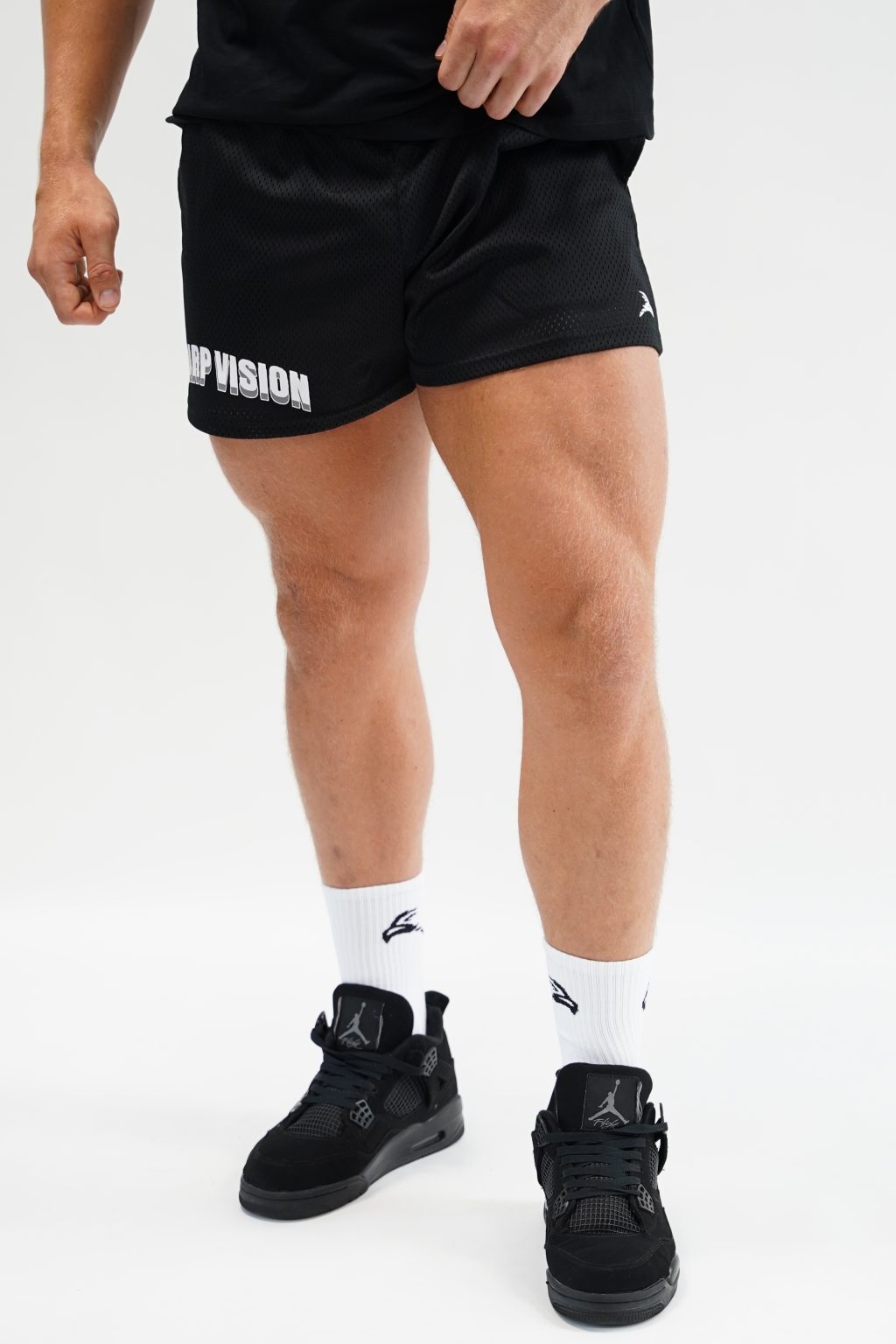 SV Vented Mesh Shorts - Black