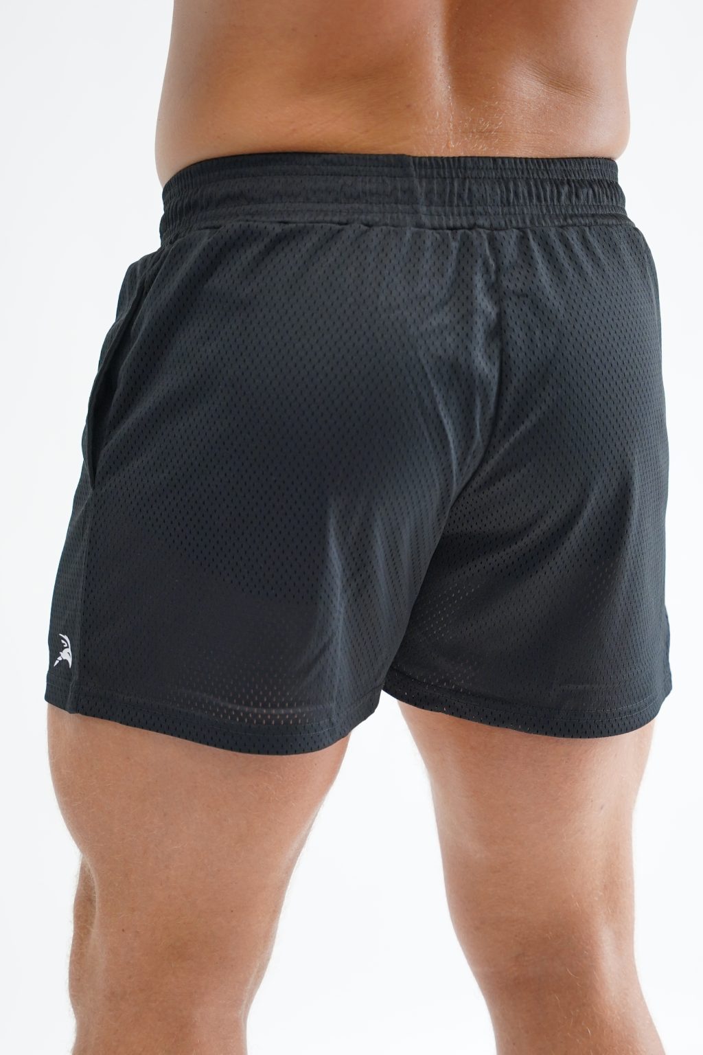 SV Vented Mesh Shorts - Black - Image 3