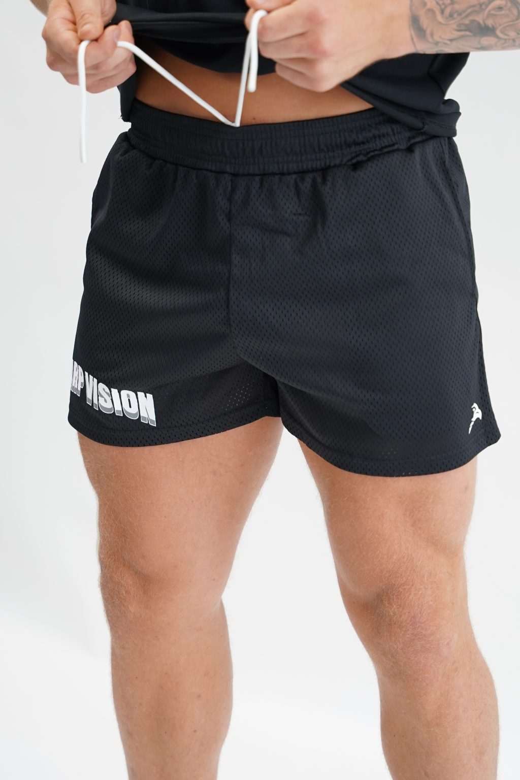 SV Vented Mesh Shorts - Black - Image 9