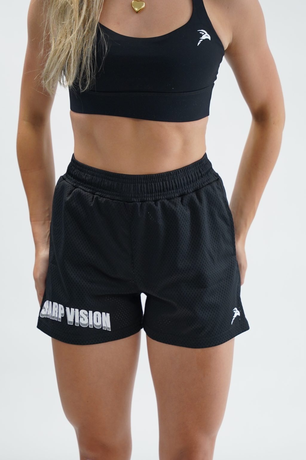 SV Vented Mesh Shorts - Black - Image 5