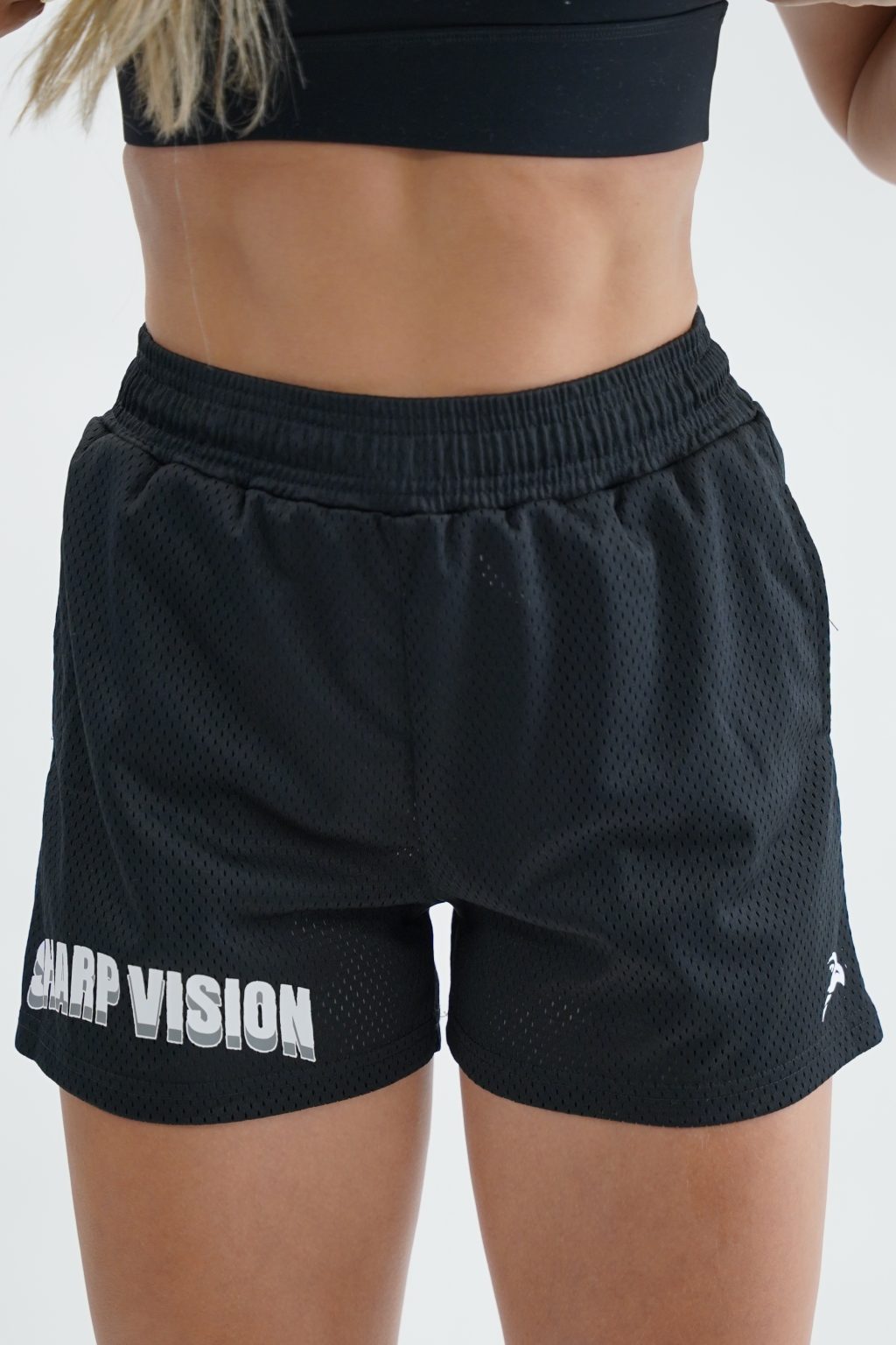 SV Vented Mesh Shorts - Black - Image 15