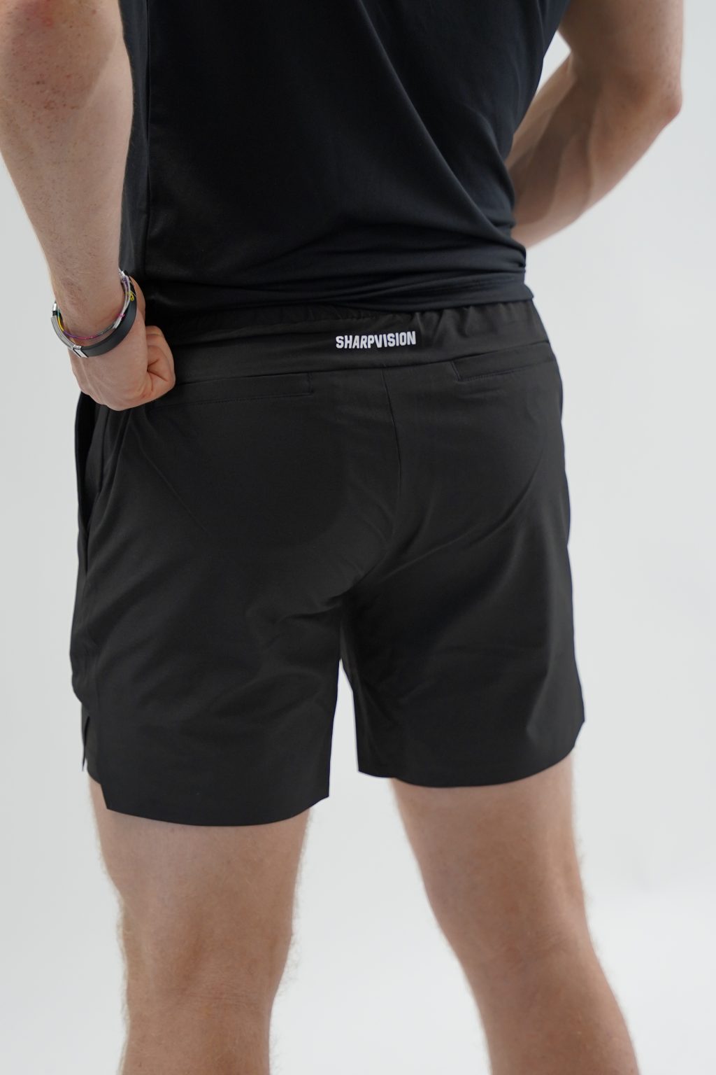 VISION 2-IN-1 SHORTS V2 - BLACK - Image 2