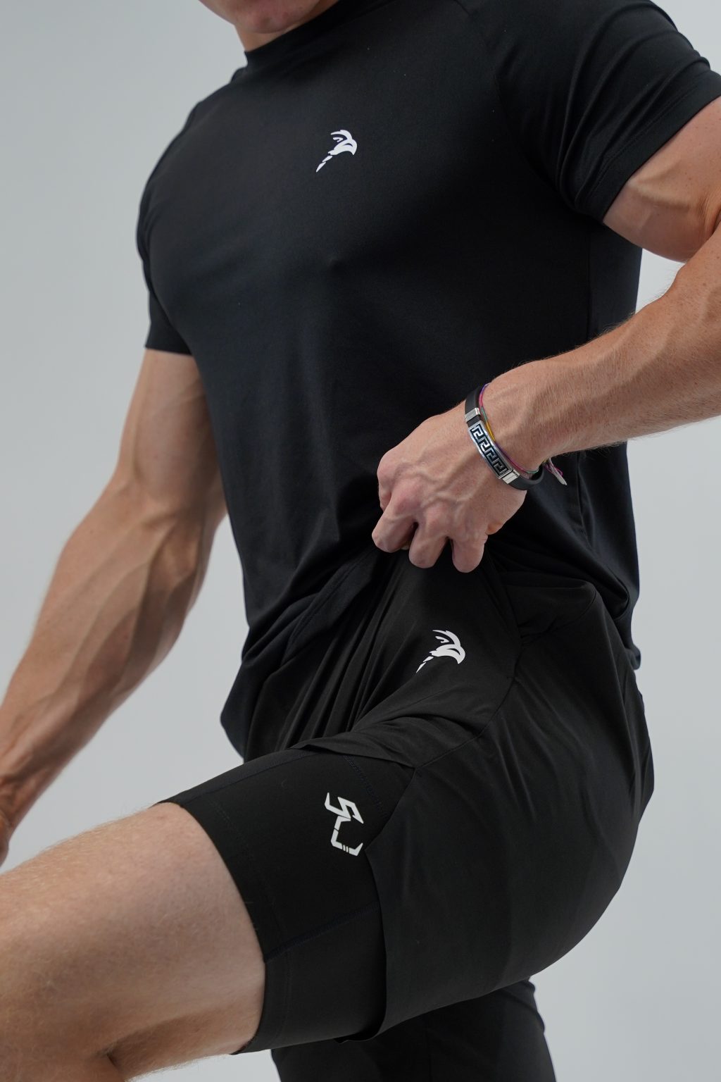 VISION 2-IN-1 SHORTS V2 - BLACK