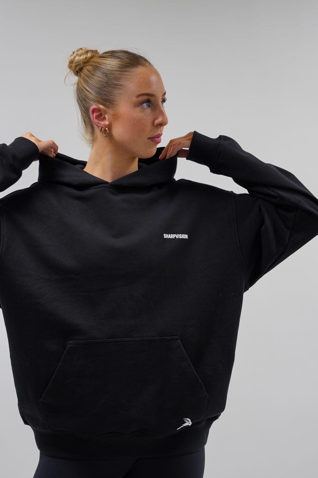 Oversized Hoodie Unisex – Black Village Edition