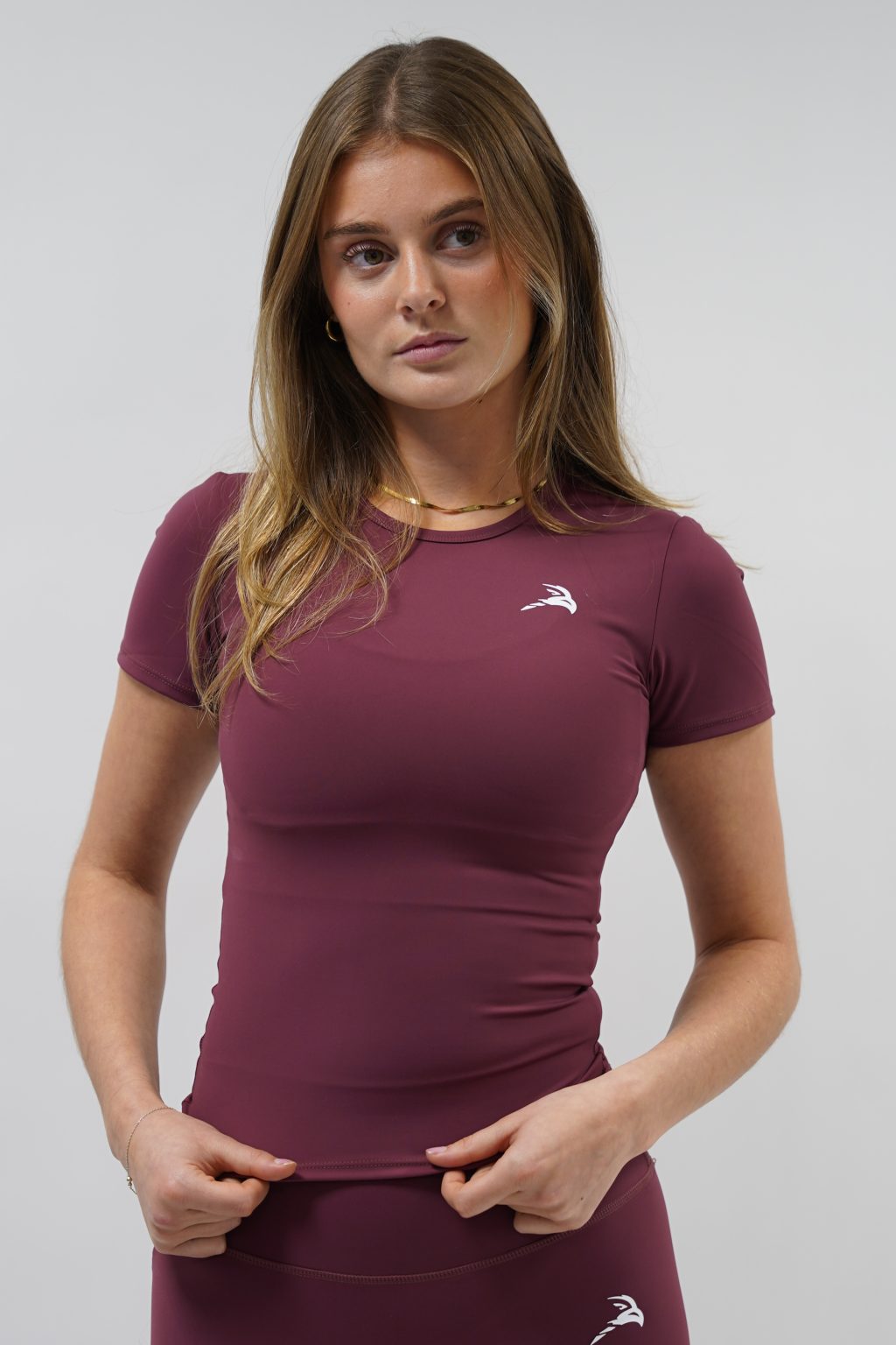 Align Shirt - Burgundy